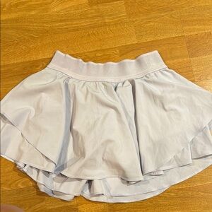 Lululemon Athletica White Skater Mini Skirt